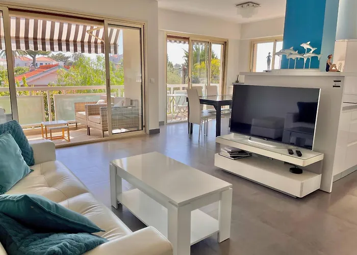 Apartament Splendide 3 Pieces Vue Antibes